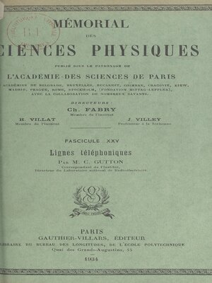 cover image of Lignes téléphoniques